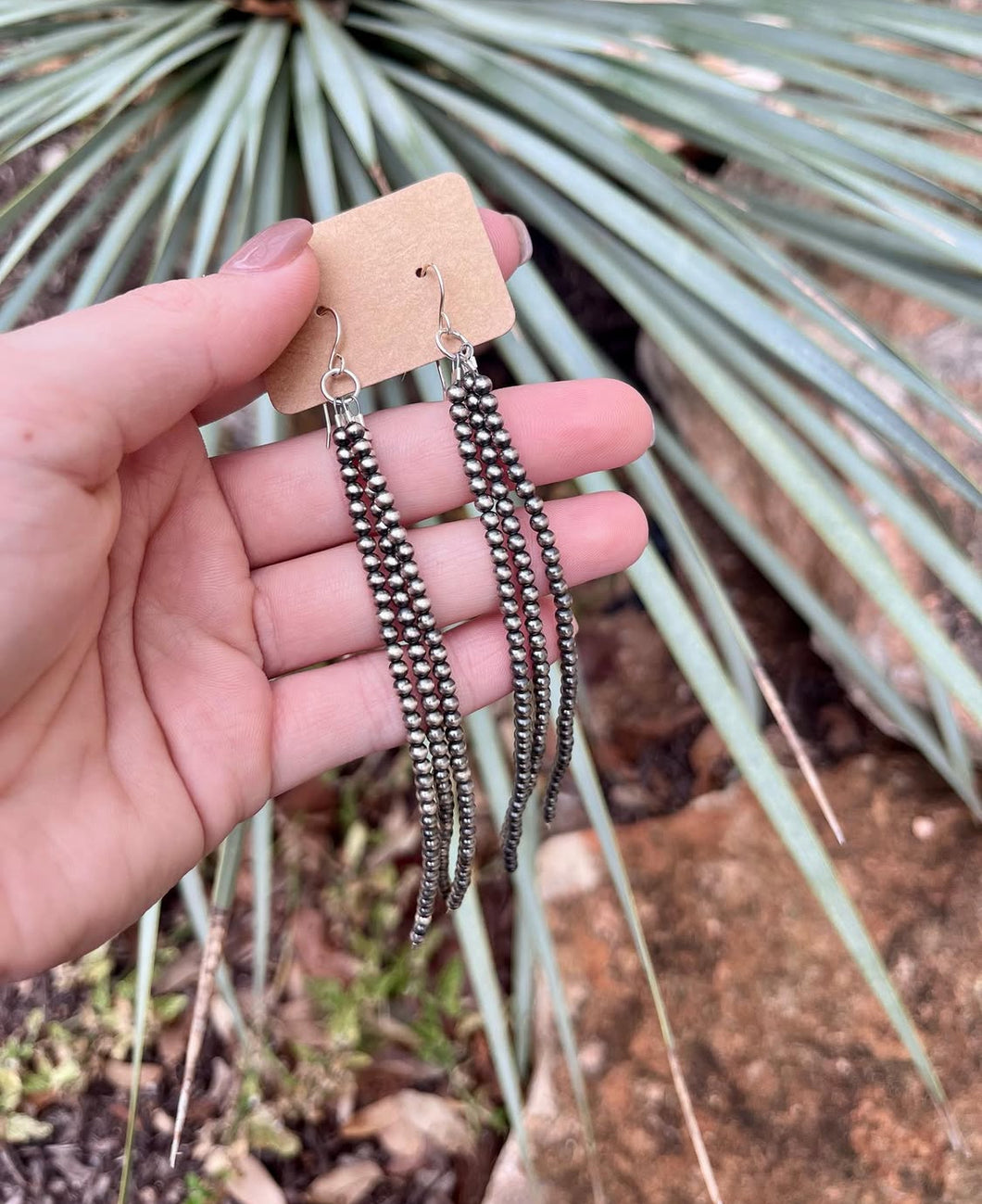 Navajo Pearl Earrings