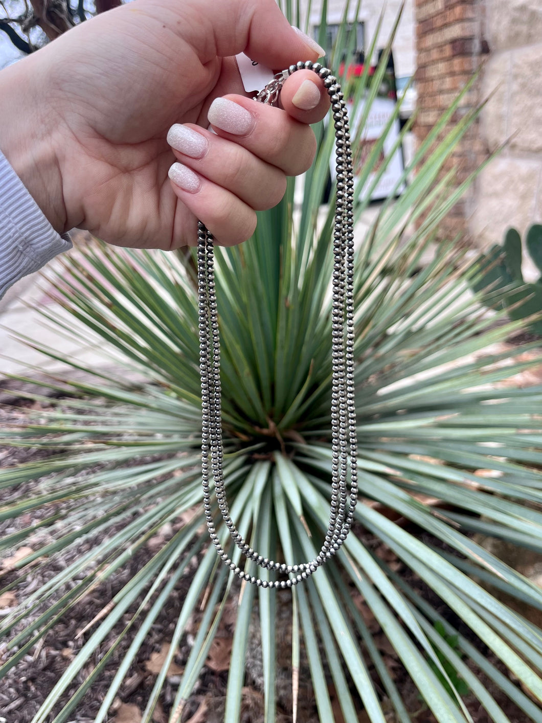 3mm 18” Navajo Pearls