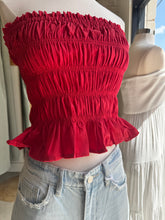 Load image into Gallery viewer, The Cherry Tube Top
