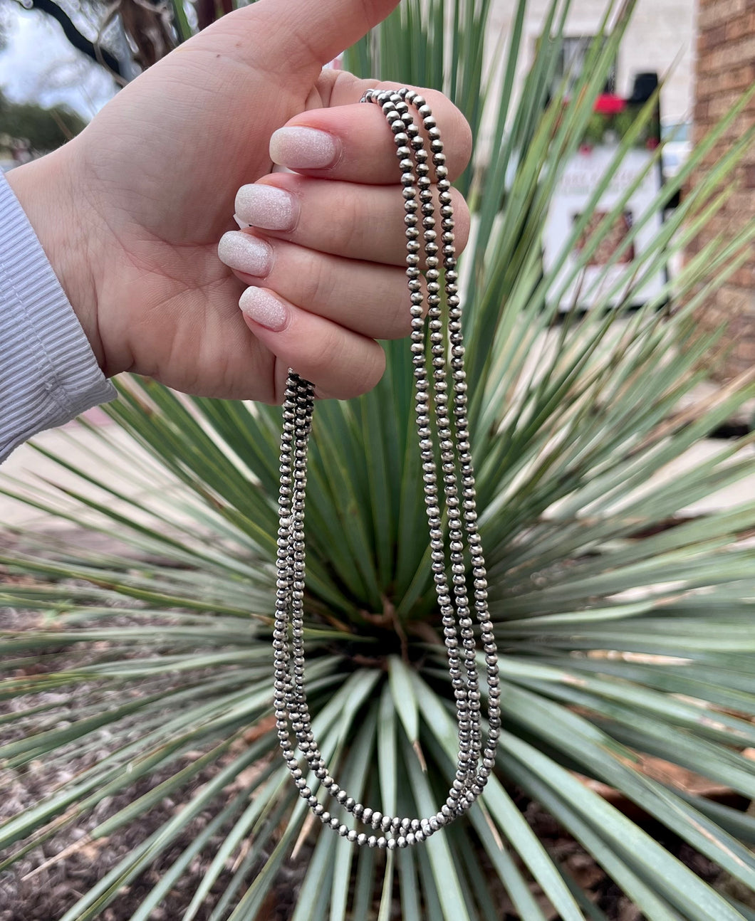 3mm 16” Navajo Pearls
