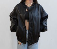 Load image into Gallery viewer, The Leather Bomber
