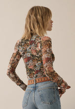 Load image into Gallery viewer, Floral Mesh Long sleeve
