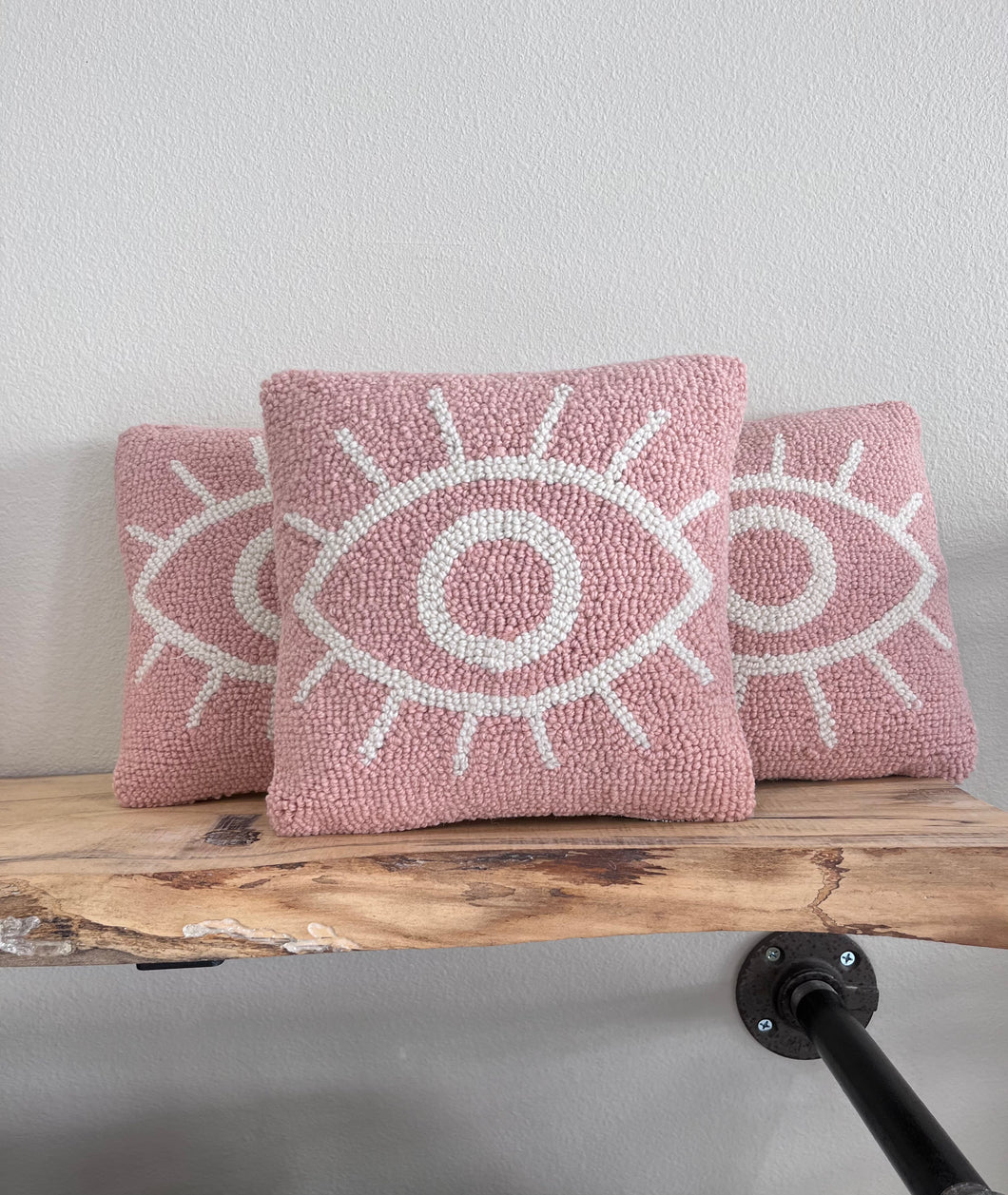 Eye Hook Pillow