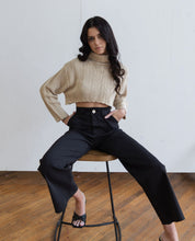 Load image into Gallery viewer, The Oat Cropped Sweater
